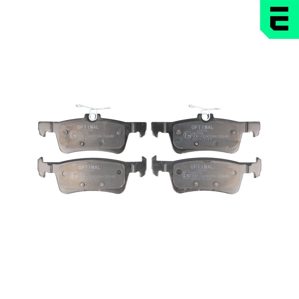OPTIMAL - BP12694-OPT - Brake Pad Set, disc brake