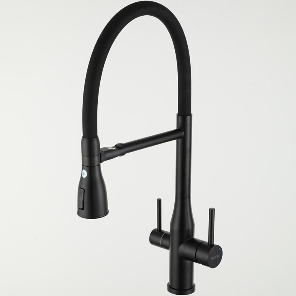 Смеситель для кухни с гибким изливом Gappo G4399-76