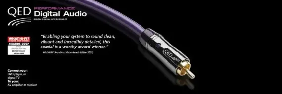 QED Performance Digital Audio 1m