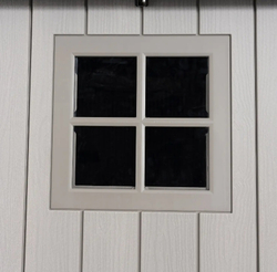 Пластиковый хозблок LifeTime WoodLook 7x7