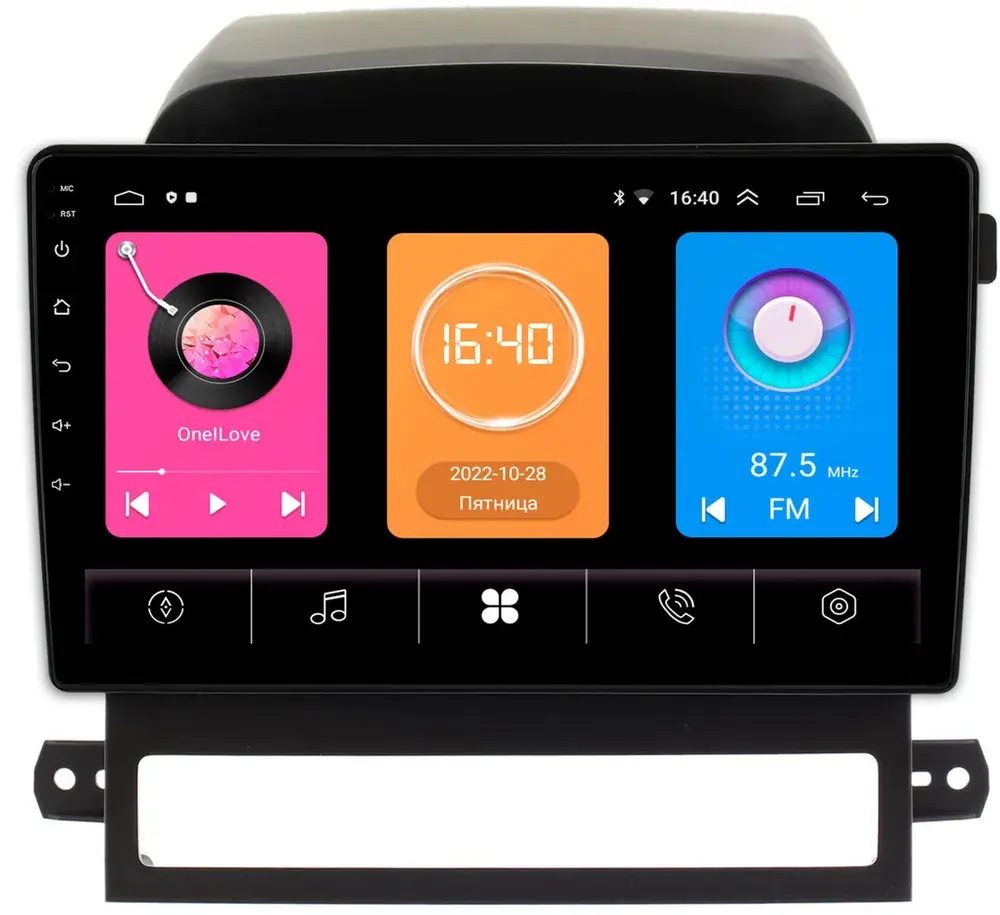 Магнитола для Chevrolet Captiva 2006-2011 - OEM GT9-AYCPTA012 на Android 10, 2ГБ-16ГБ