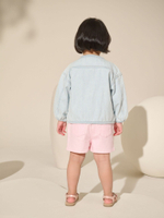 Куртка с вышивкой на молнии для девочки Next E43-353, Голубой