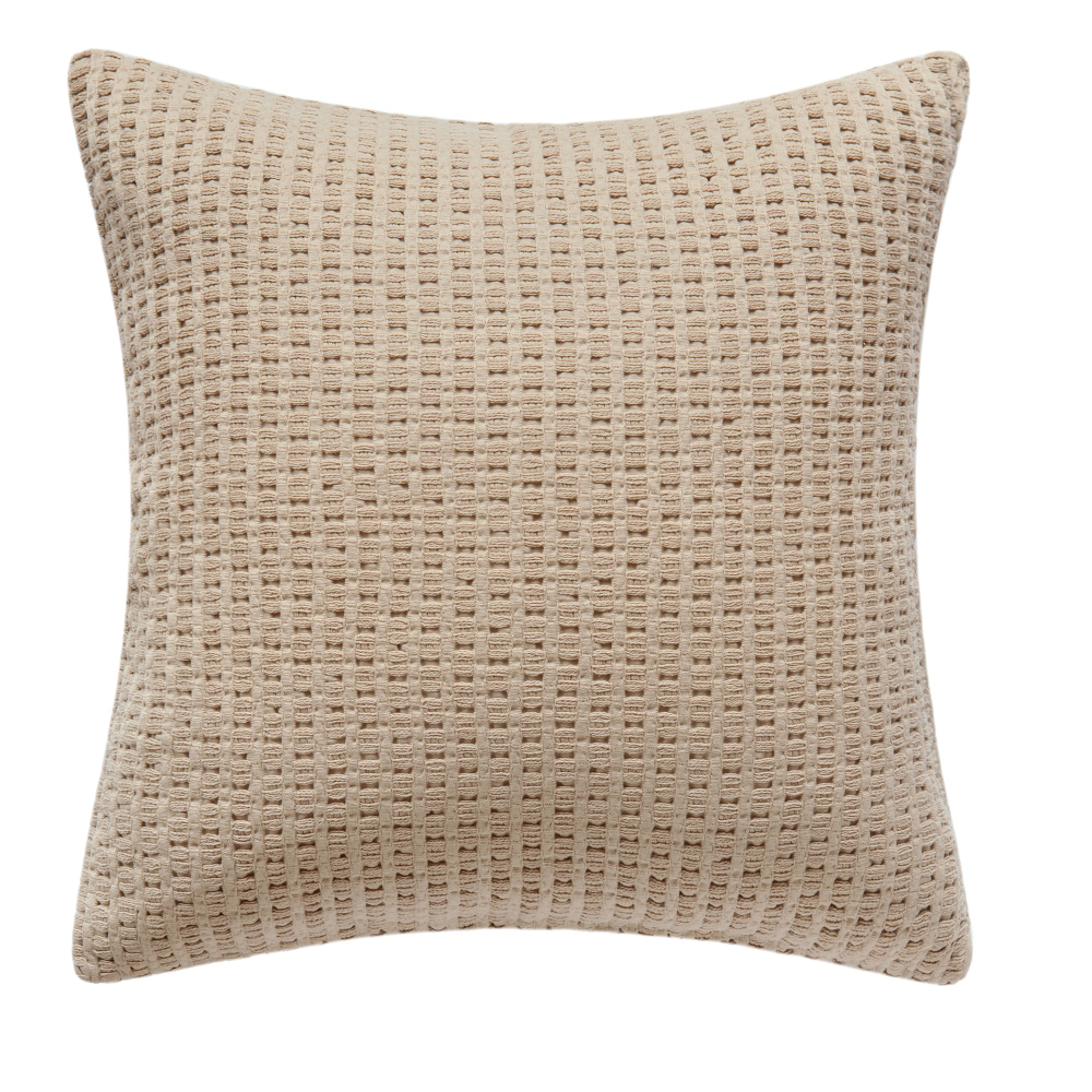 Набор покрывала и декоративных наволочек Luxberry Vegan бежевый