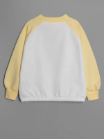 Свитшот для девочки осенний с завязками