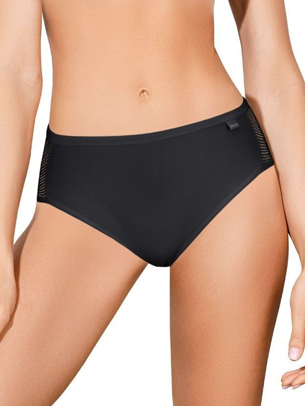 Высокие трусики-слипы Invisiline (Размер: L) (Цвет: черный)