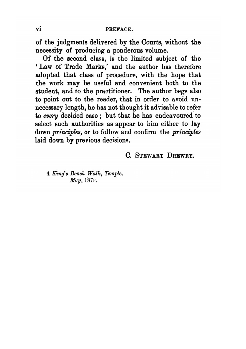 The Law of Trademarks | Drewry Charles Stewart