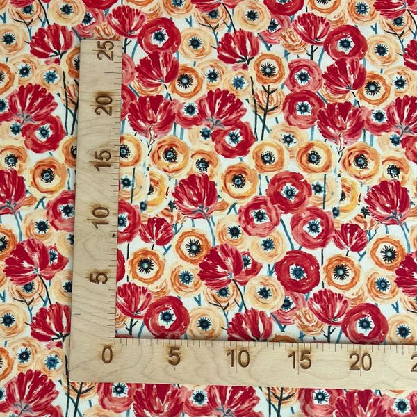 СТЕПНЫЕ МАКИ - 100% хлопок 2