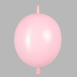 Линколун (12''/30 см) Светло-розовый, пастель, 50 шт.