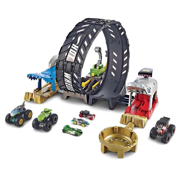 Hot Wheels Monster Trucks Halqa Yarış Dəsti HBH70