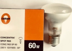 Лампа (2 штуки) накаливания рефлекторная Conc R63 60W E27 Osram
