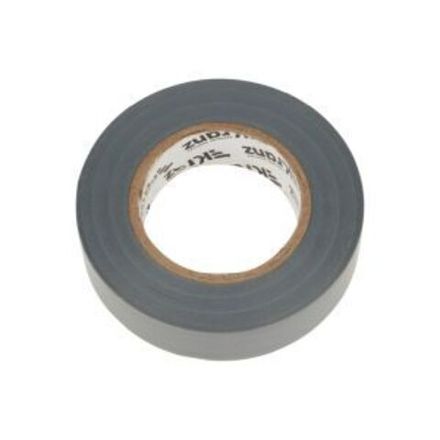 Изолента ПВХ 0,13х19мм, 25м, серая KRANZ