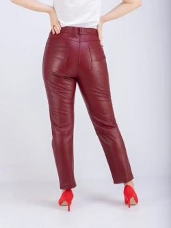 Брюки кожаные женские, джеггинсы женские