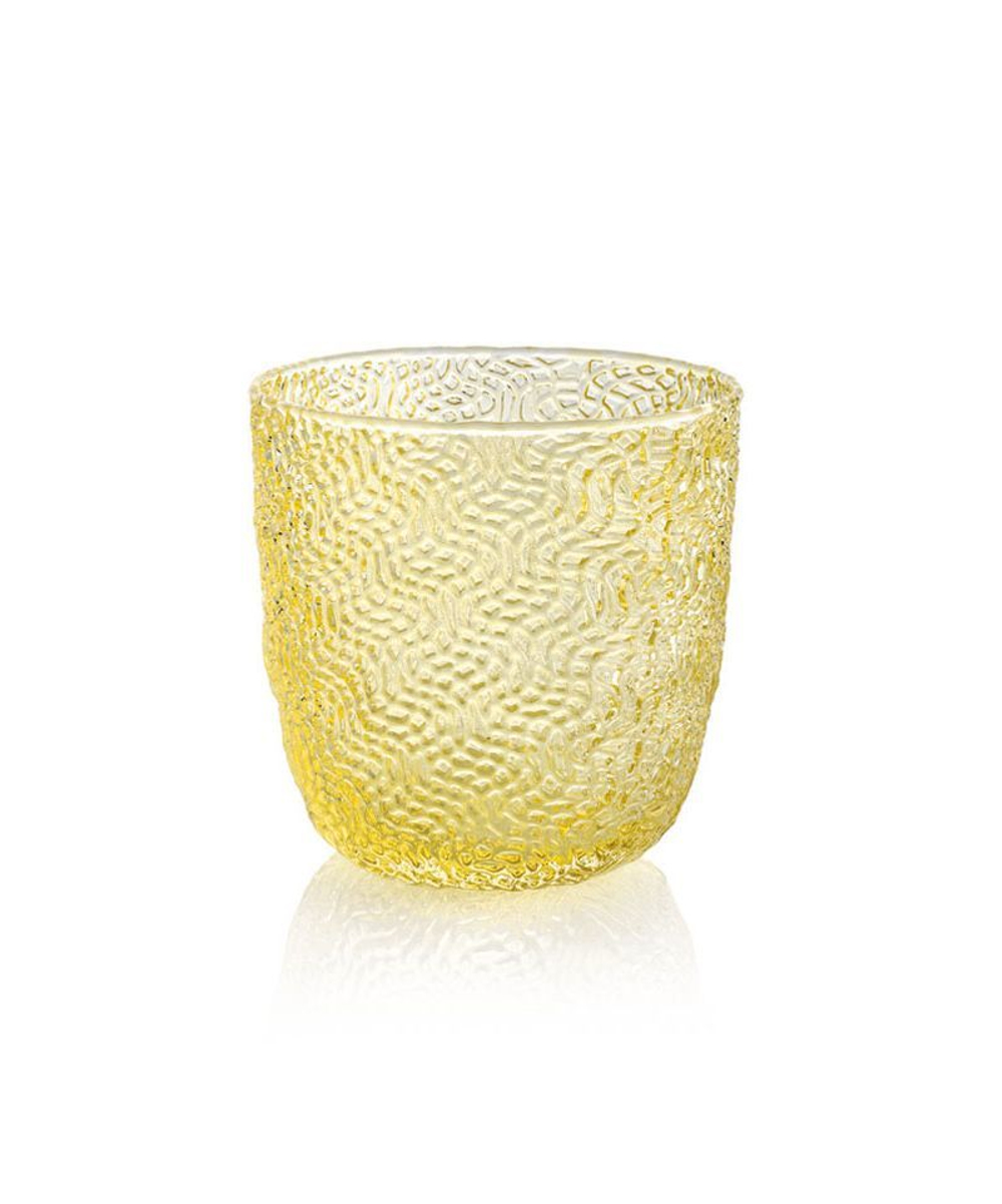 Стакан 300мл IVV Tricot желтый Италия