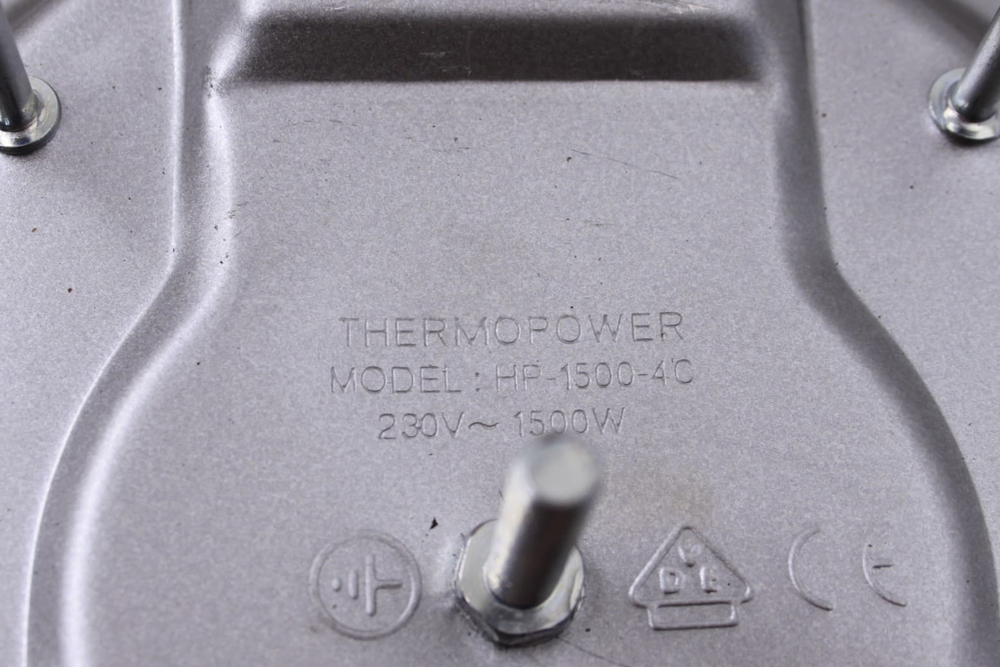 Конфорка чугунная 180, 1500W, 230V, HP-1500-4 с ободом электрических плит