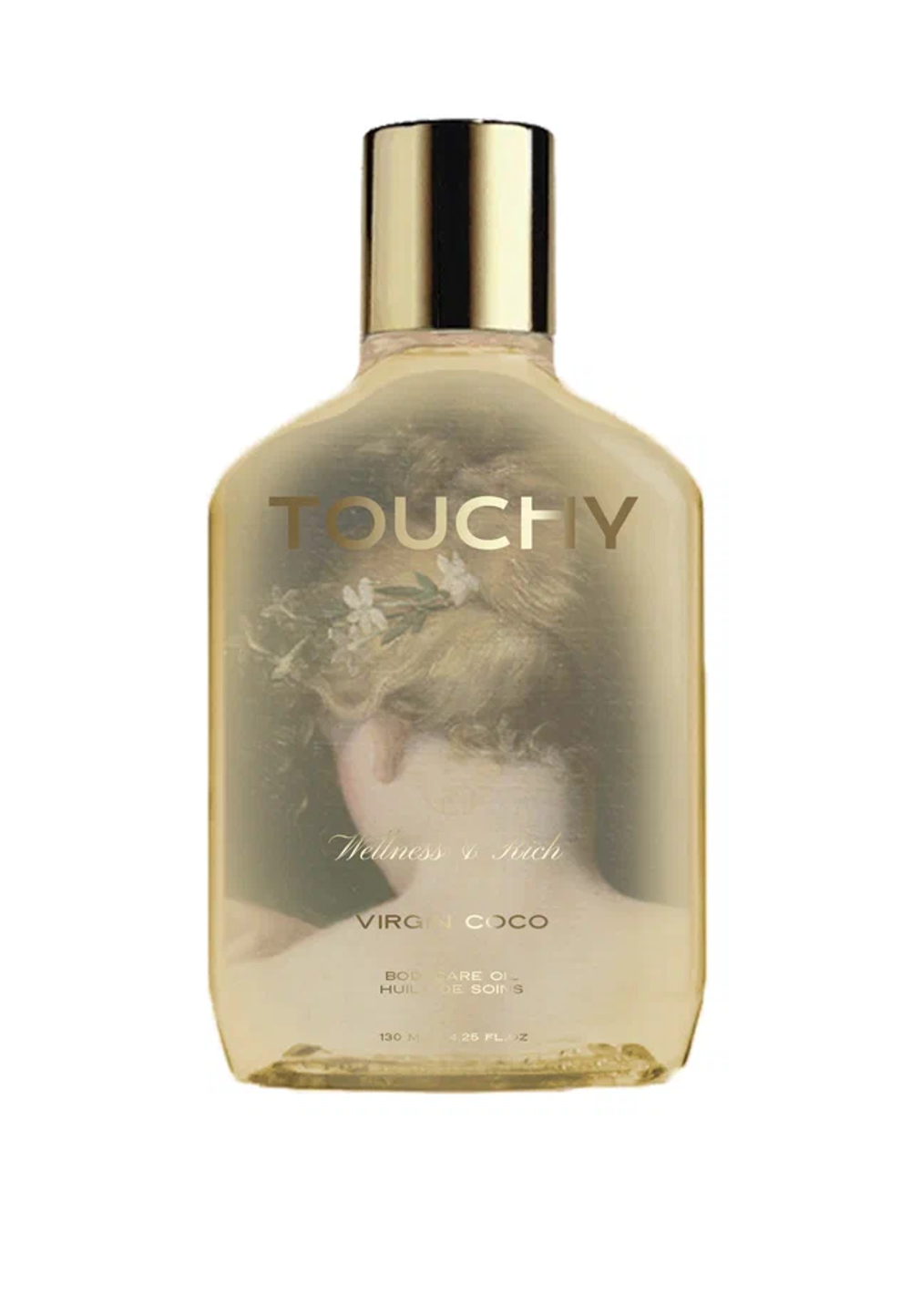 TOUCHY Масло для тела увлажняющее кокосовое Virgin Coco, 130мл.