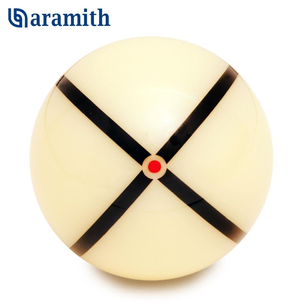 Тренировочный шар Snooker Aramith Nic Barrow`s Ultimate Training Ball ø52,4мм блистер