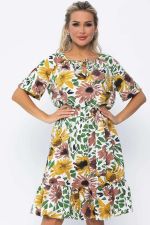 Платье Алания НЬЮ (цветы) П13627-10М LT Collection