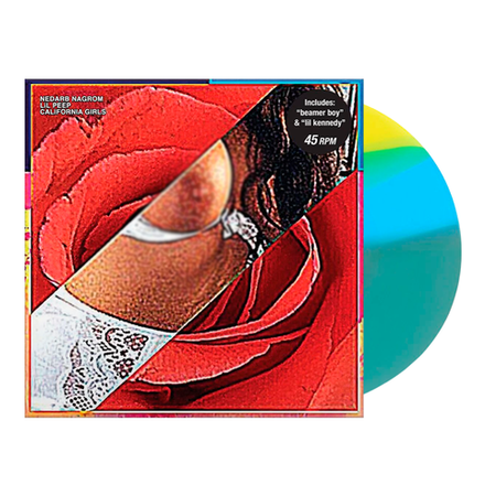 Lil Peep California Girls (Blue/Transparent Blue/Yellow)