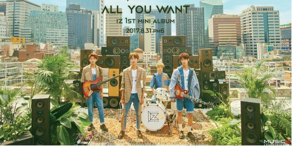 Альбом IZ - All You Want 1st Mini Album