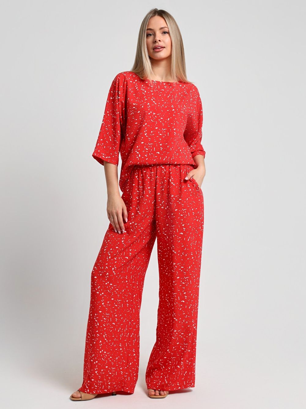 Блузка Долина-3 Виотекс КРАСНЫЙ