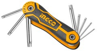 Набор шестигранников TORX T9-T40 INGCO HHK14083 INDUSTRIAL