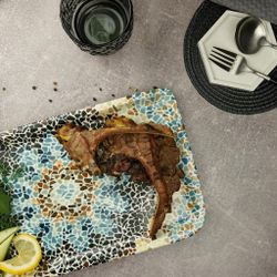 Блюдо прямоугольное 35*21 см   By Bone Innovation [1]