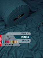 Ткань для штор и интерьера, Канвас, Размер 100*300