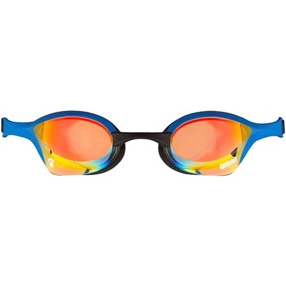 Очки для плавания стартовые ARENA COBRA ULTRA SWIPE MIRROR Yellow Copper