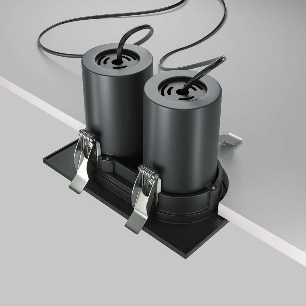 Светильник встраиваемый светодиодный Maytoni Hidden DL045-02-10W4K-B