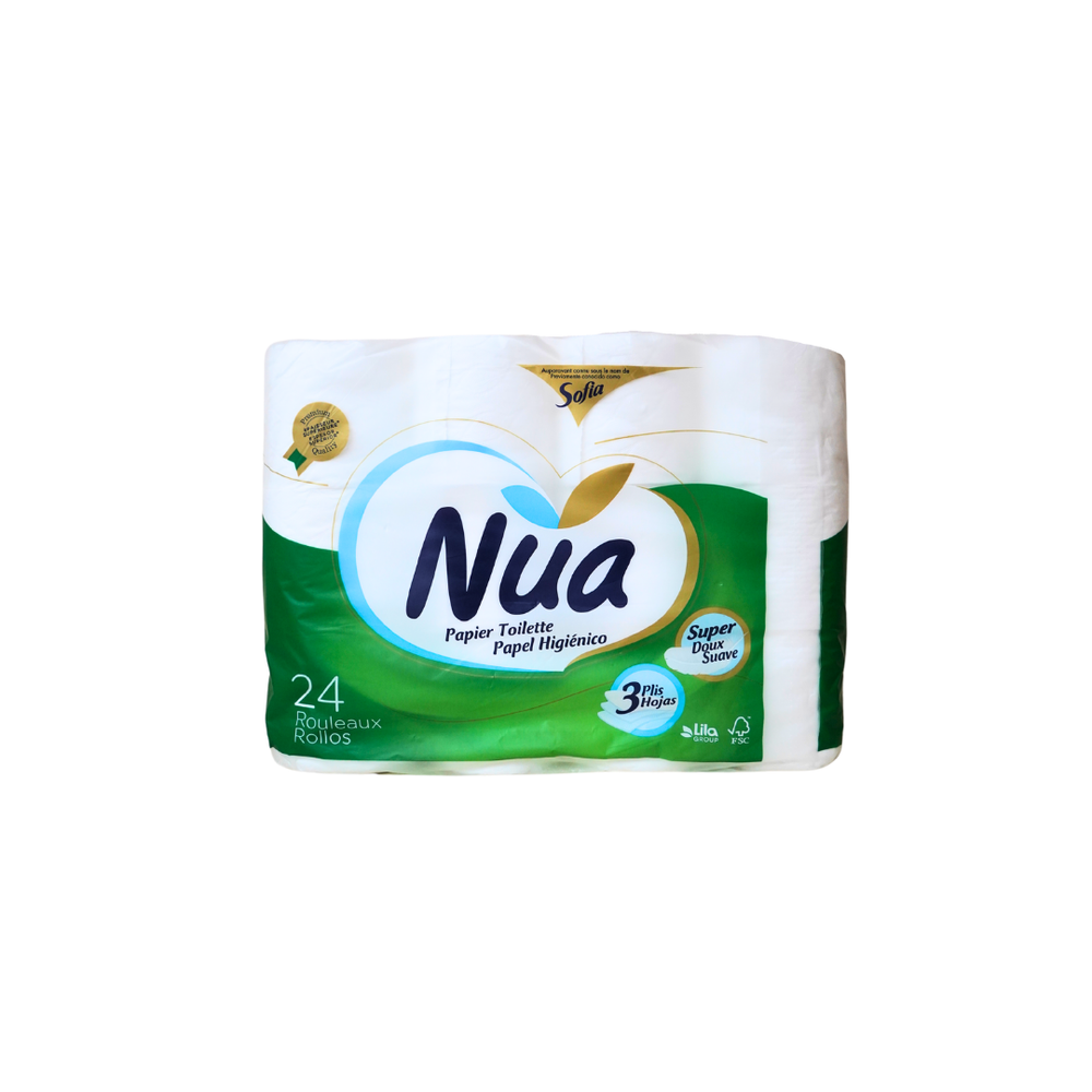 Nua Туалетная бумага 24 рулона