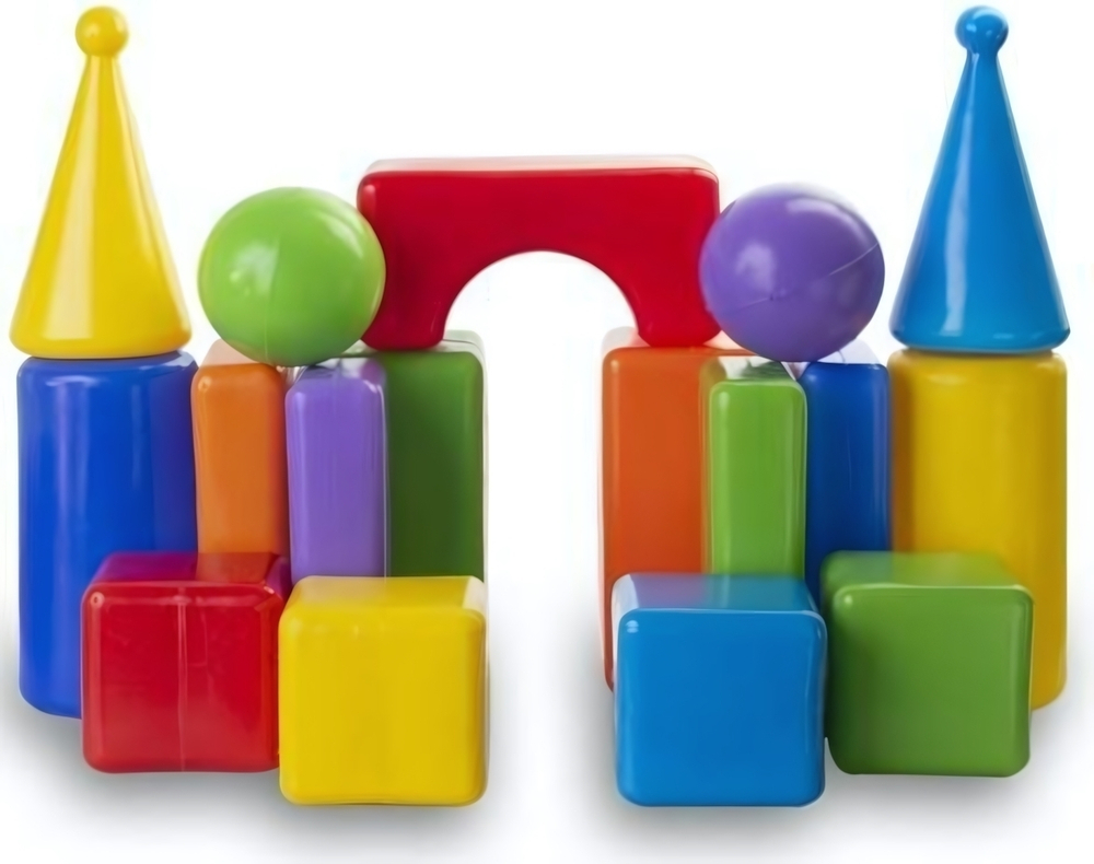 Строительный набор 17 эл. (АлексТойз)