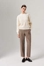 23094 Джемпер женский (молочный)