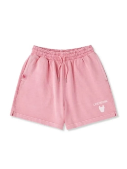 Пигментные шорты с фирменным логотипом ladok