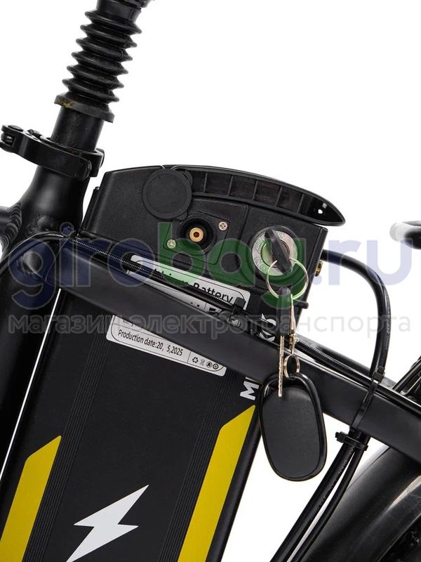 Электровелосипед Minako F10 Pro Dual 48V/20Ah (полный привод) 2025 года - Желтый обод