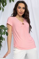 Блуза Луизиана (розовая) Б13237-19М LT Collection