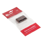 Заглушка 20х10 под темн. дерево Plast PROxima (уп.4шт) EKF ecd-20-10x4