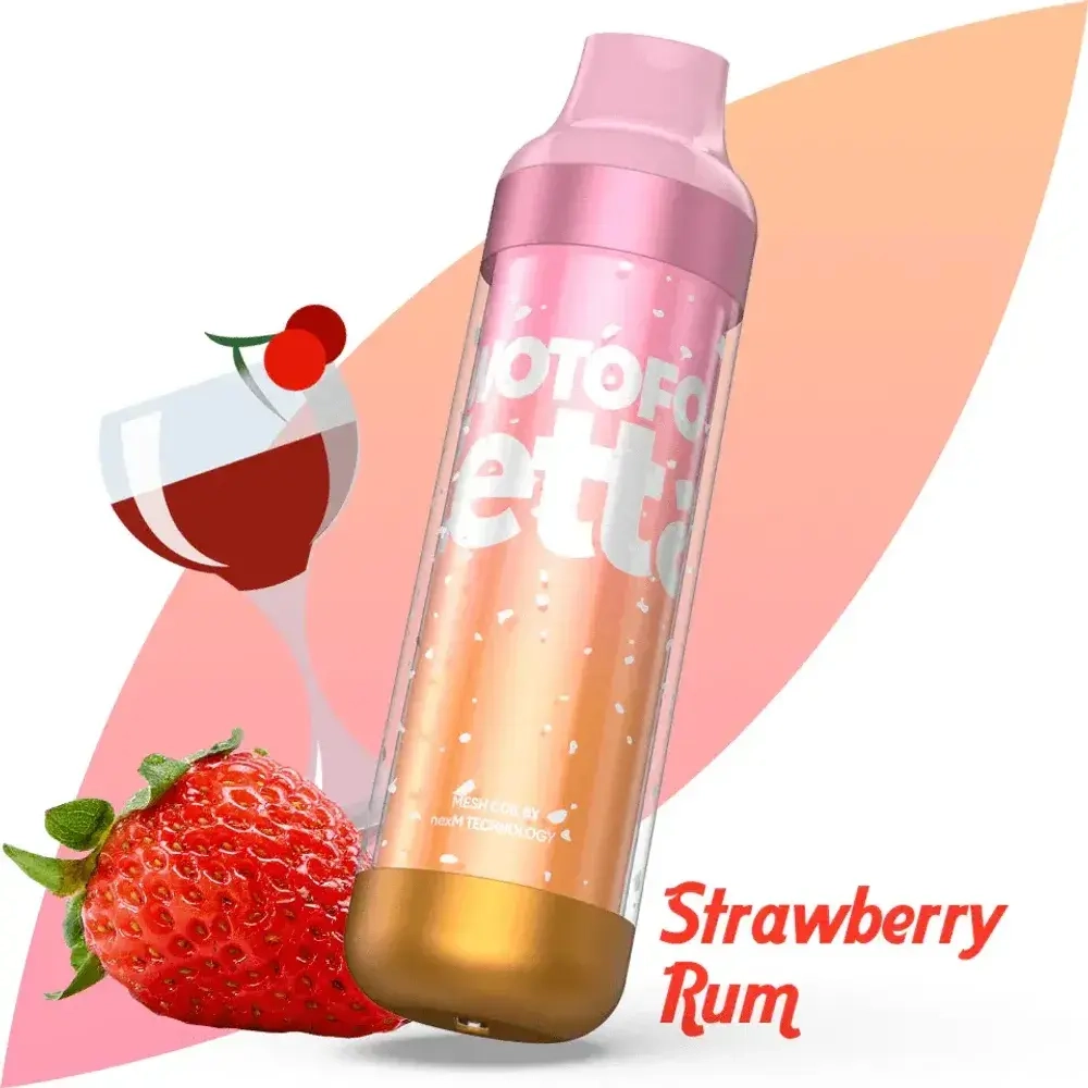 WOTOFO Zetta 6500 – Strawberry Rum (5% nic)