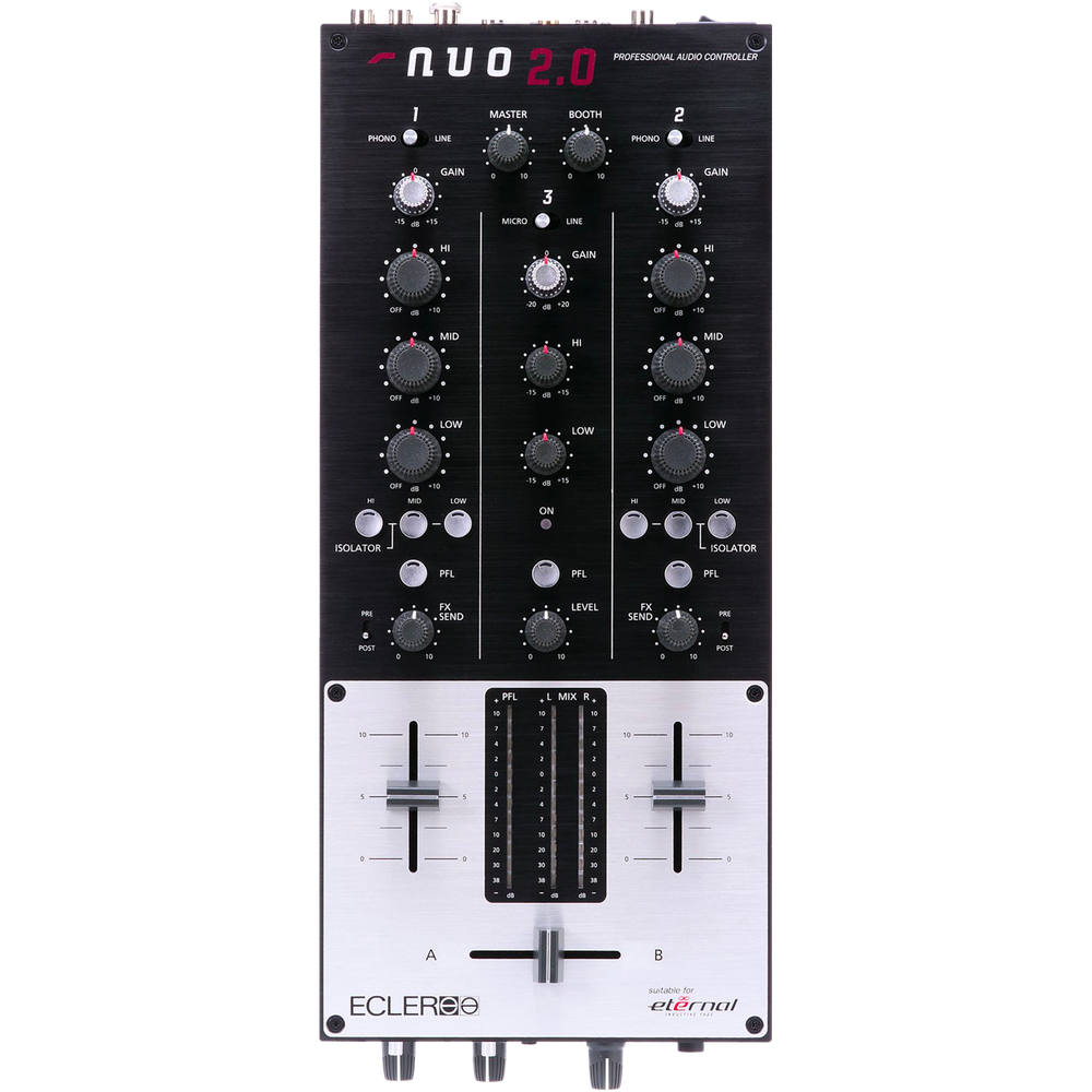 Ecler NUO 2.0 2-1 channel DJ PRO Mixer