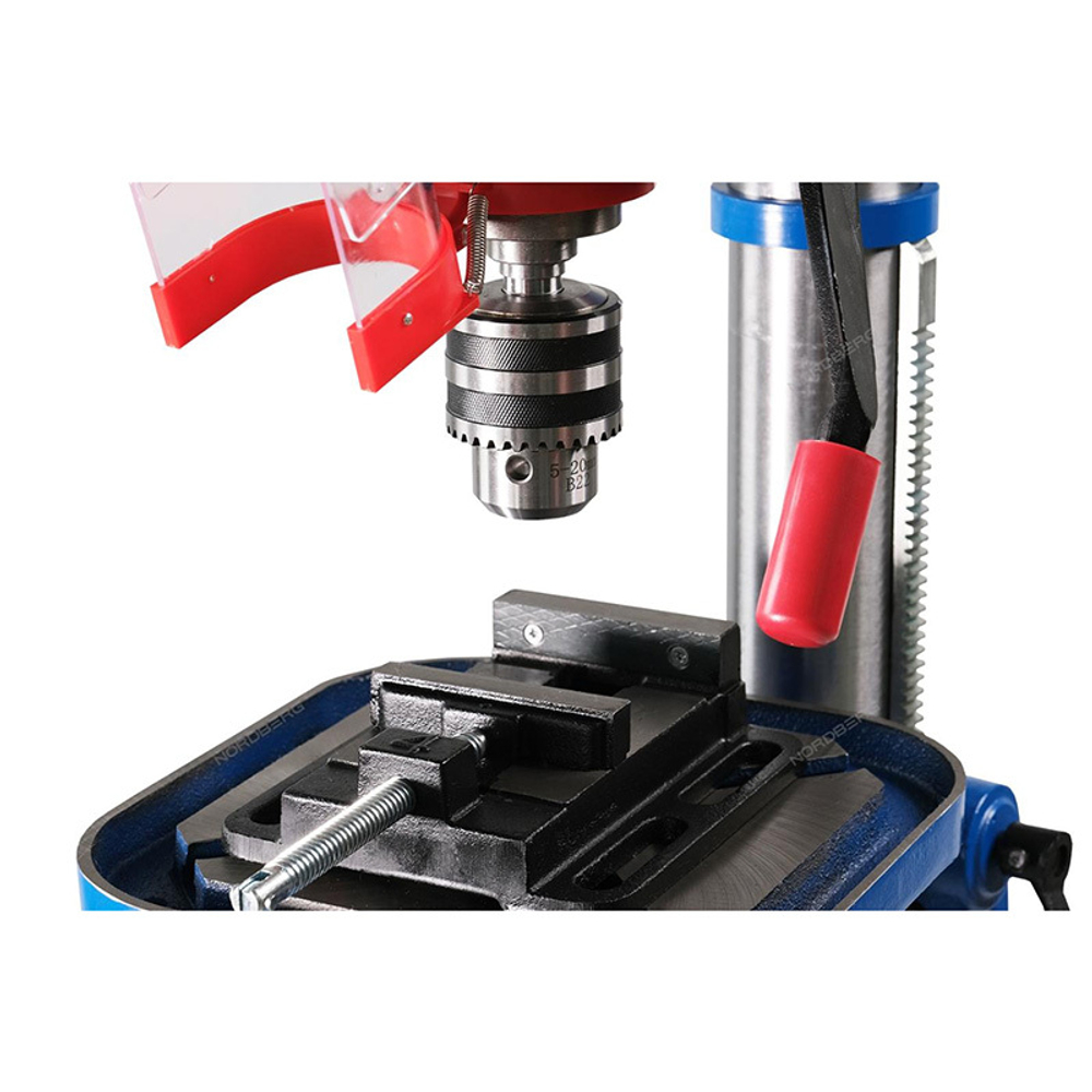 NORDBERG (ND25120) Станок сверлильный 900Вт, 20мм, макс расстояние до стола 685мм, 12 скоростей, тиски