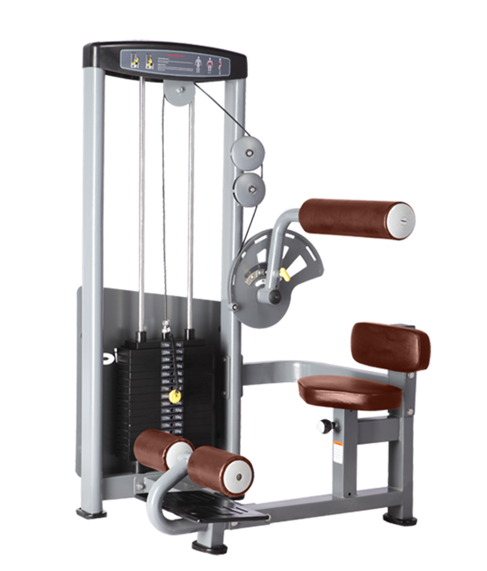 BRONZE GYM D-010 Пресс-машина (КОРИЧНЕВЫЙ)