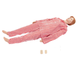 Манекен взрослого человека для ухода и осмотра с набором травм