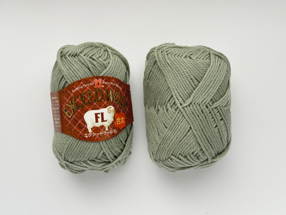 Exceed Wool FL, цвет 719 бледно-зеленый