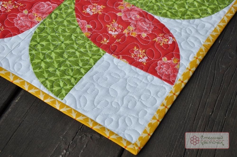 Блок "Четверть круга в квадрате - 2" (арт. K02)