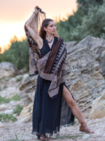 Легкий шарф-платок