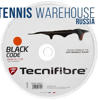 Теннисные струны Tecnifibre Black Code (200 m) - красный