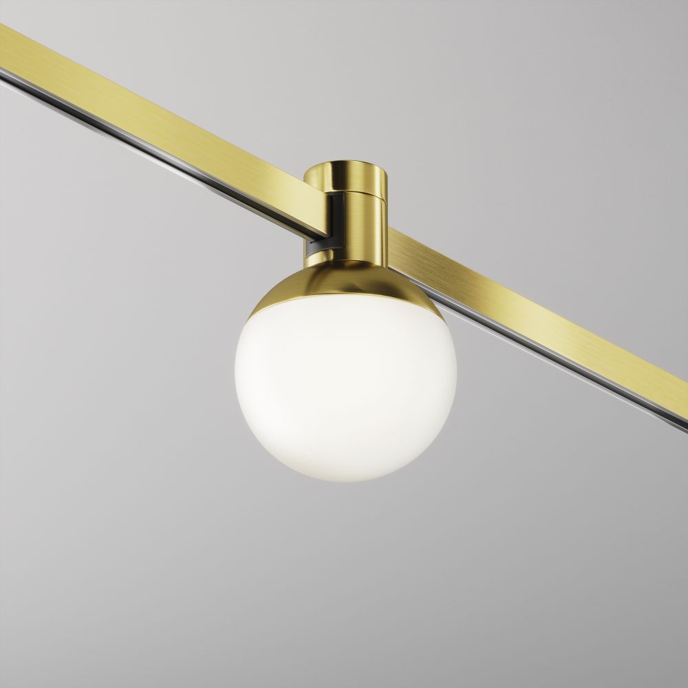 Трековый однофазный светодиодный светильник Maytoni Flarity Luna TR149-1-5W4K-BS