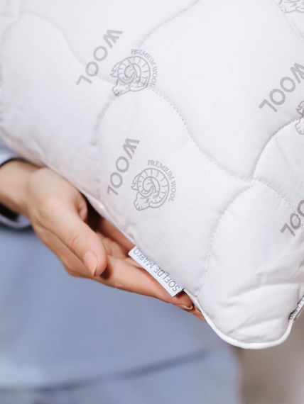 Подушка Premium wool  из овечьей шерсти