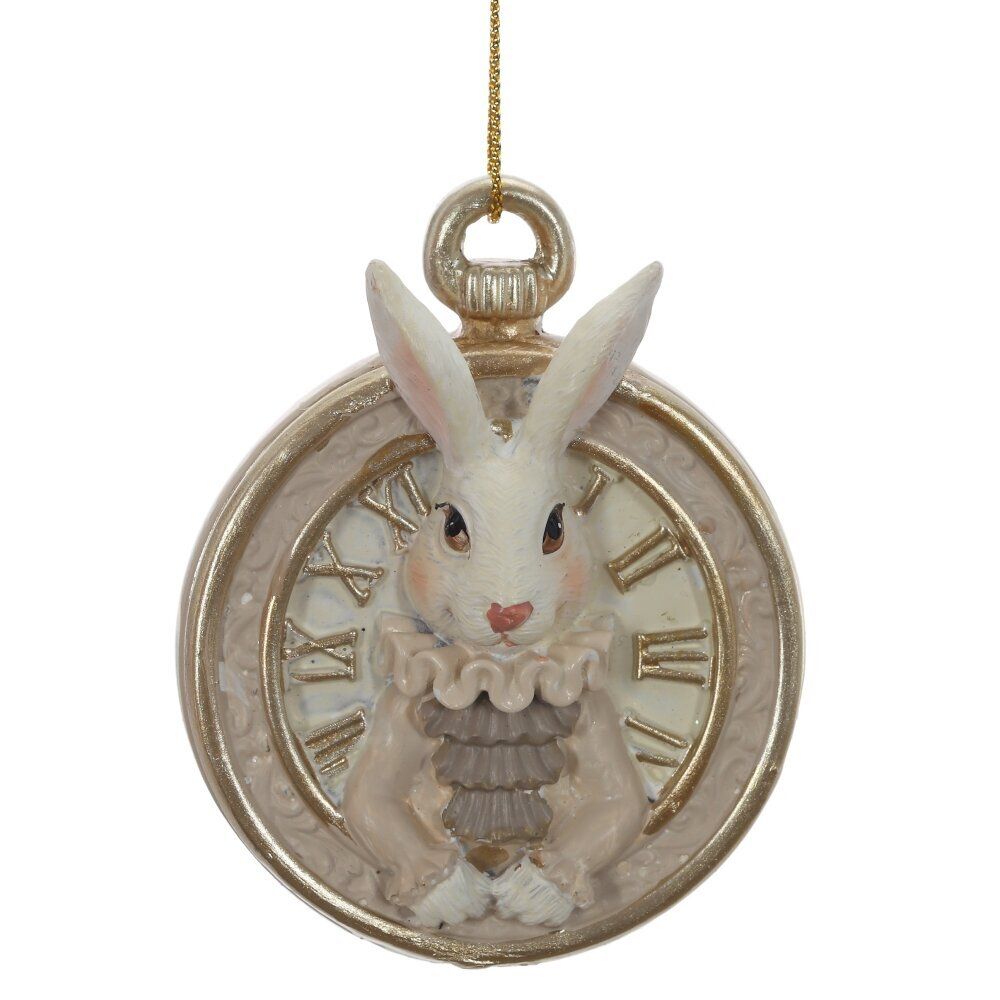 GAEM Фигурка декоративная подвесная "Заяц", L5,5 W2 H7 см, 2в.