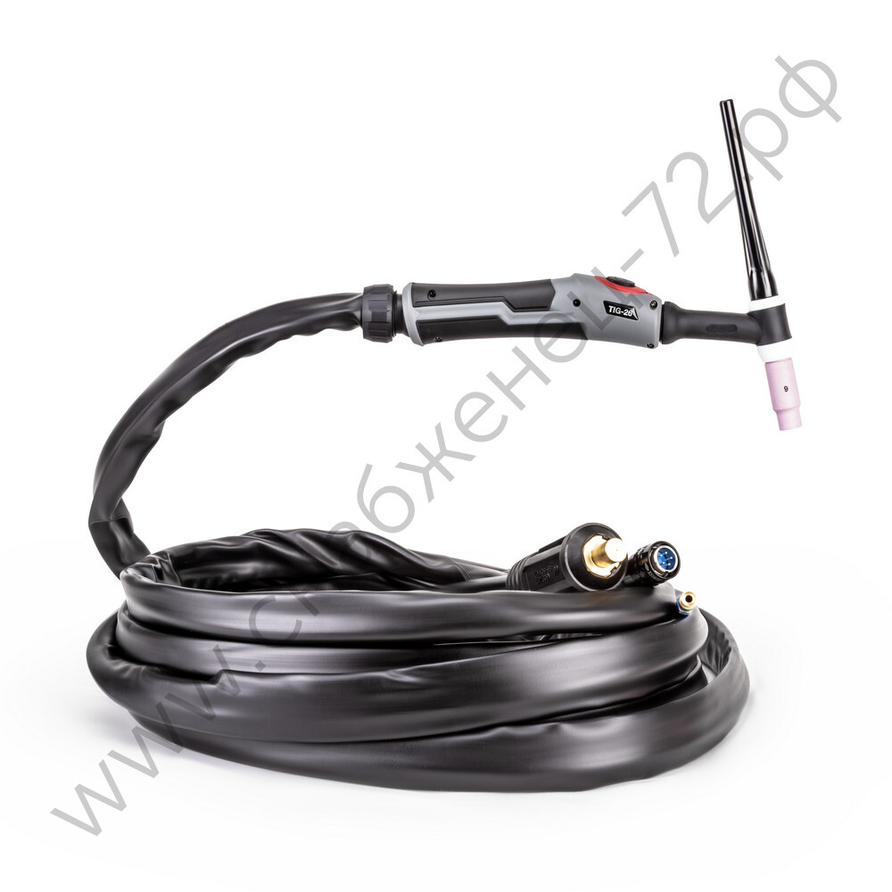 Горелка SAGGIOTIG-26 FLEX 8М (35мм2), разъём 5-pin