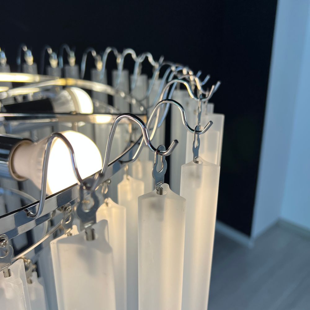 Подвесная Люстра Eich Chandelier Nova 9 D65 Nickel By Imperiumloft